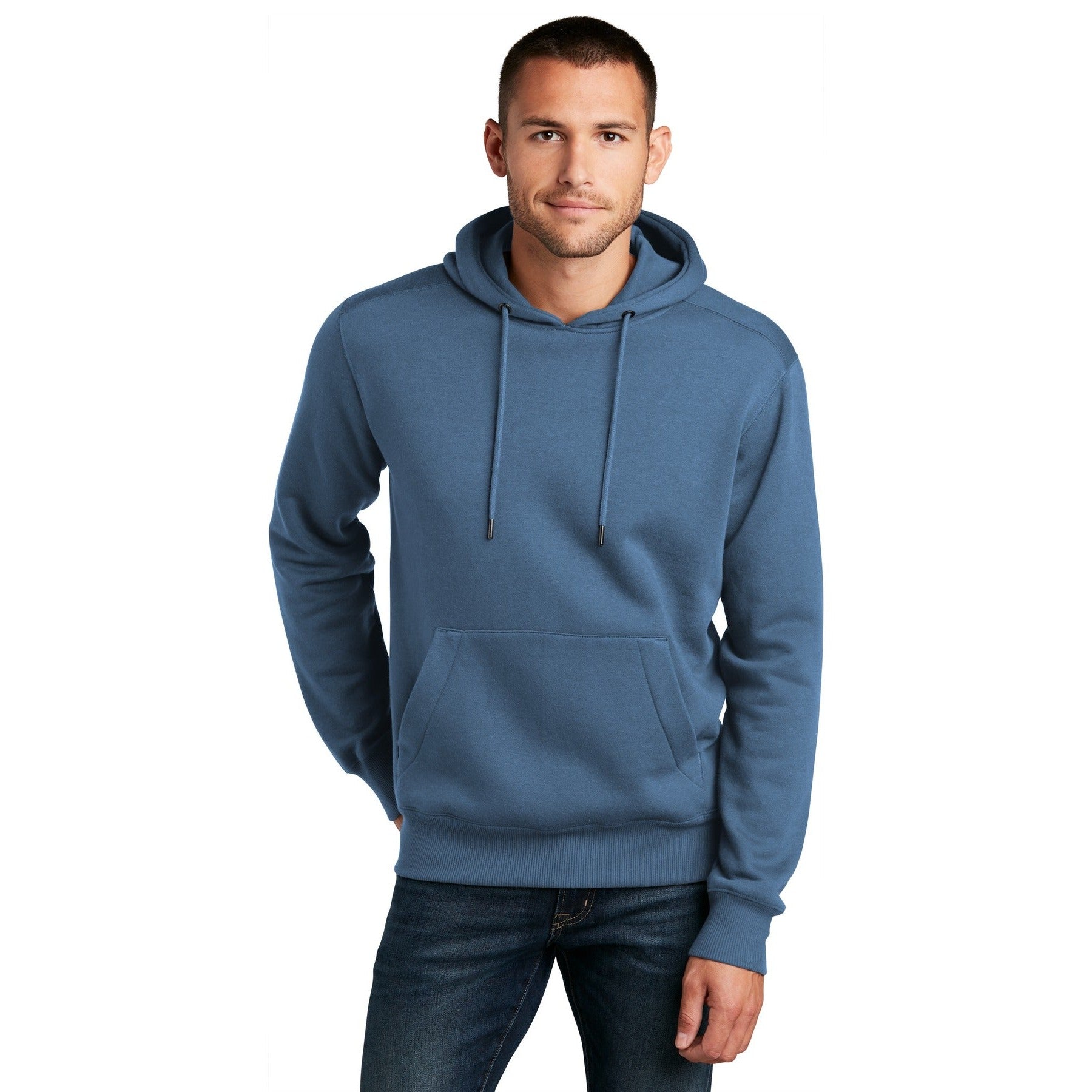 District-District ® Perfect Weight ® Fleece Hoodie DT1101-MedTech-17